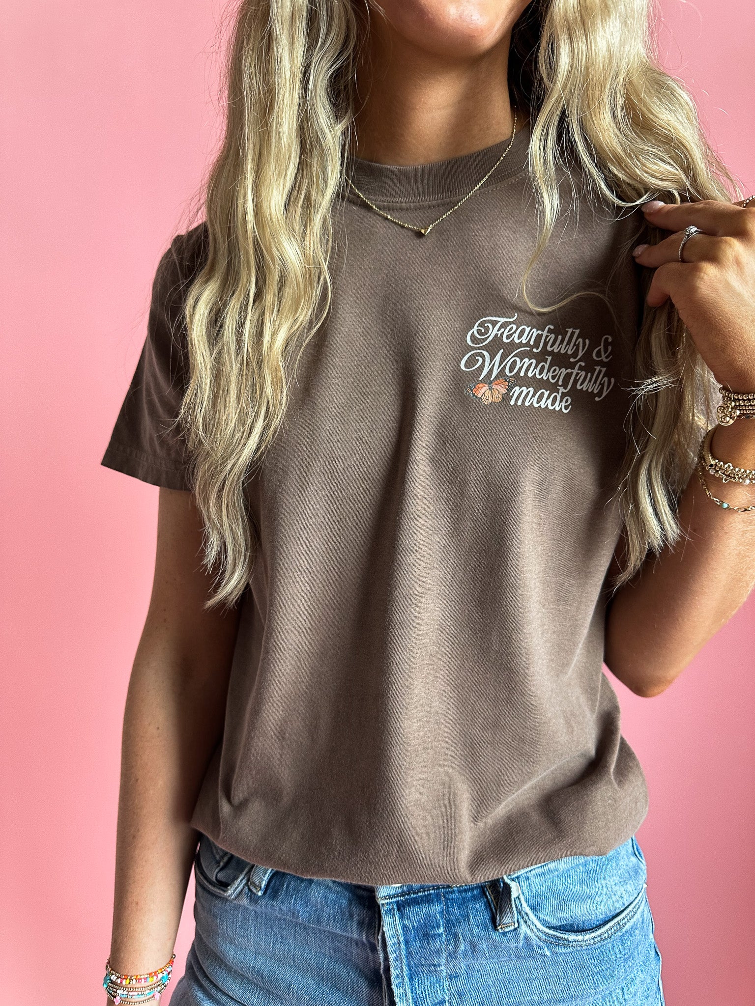 Fearfully + Wonderfully Made | Adult Tee-Womens - Tops - Tees-Sister Shirts-Sister Shirts, Cute & Custom Tees for Mama & Littles in Trussville, Alabama.