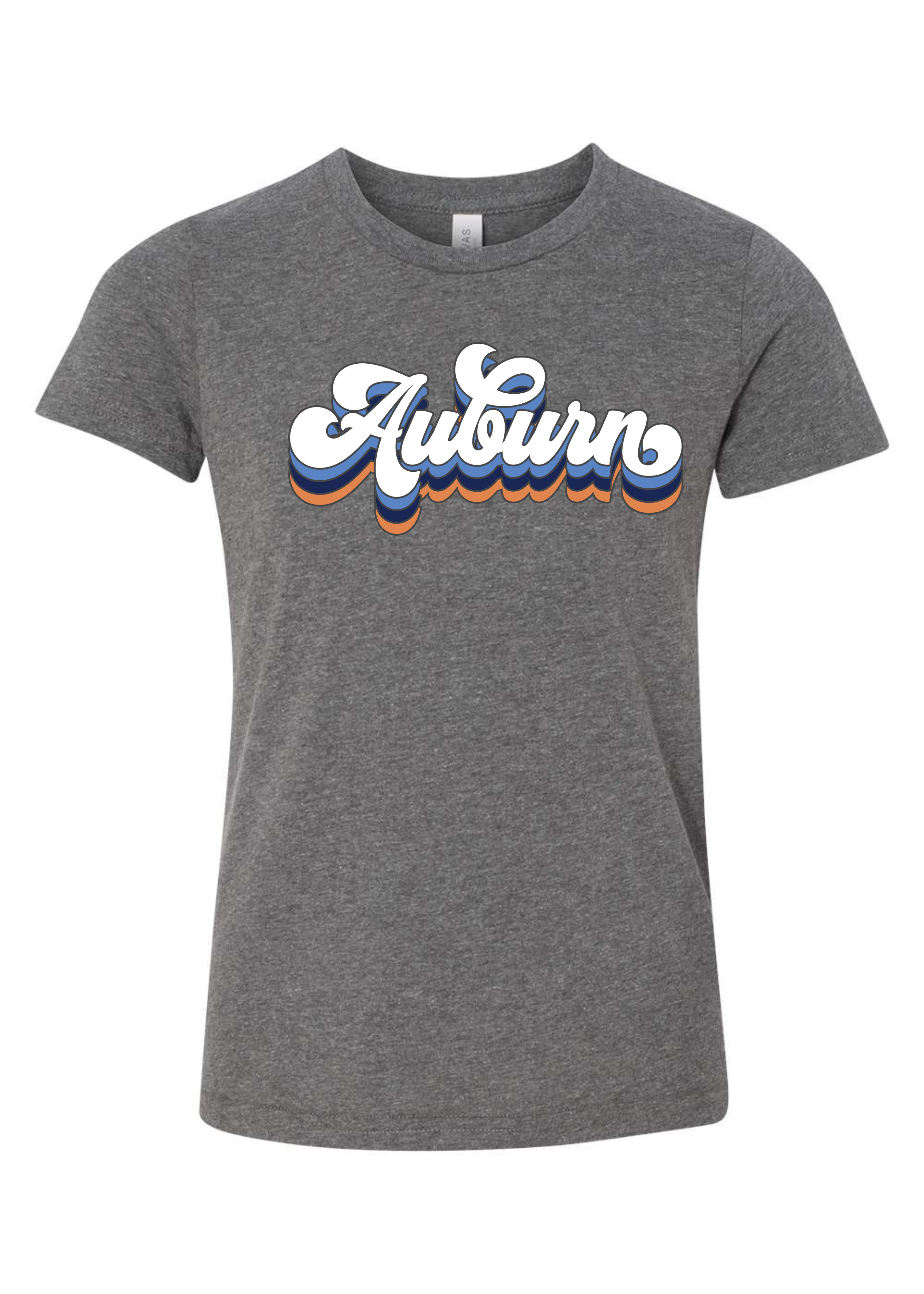 Groovy Auburn | Kids Tee-Youth - Tops - Tees-Sister Shirts-Sister Shirts, Cute & Custom Tees for Mama & Littles in Trussville, Alabama.