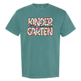 Checkered Grade + Teacher | Adult Garment Dyed Tee-Womens - Tops - Tees-Sister Shirts-Sister Shirts, Cute & Custom Tees for Mama & Littles in Trussville, Alabama.