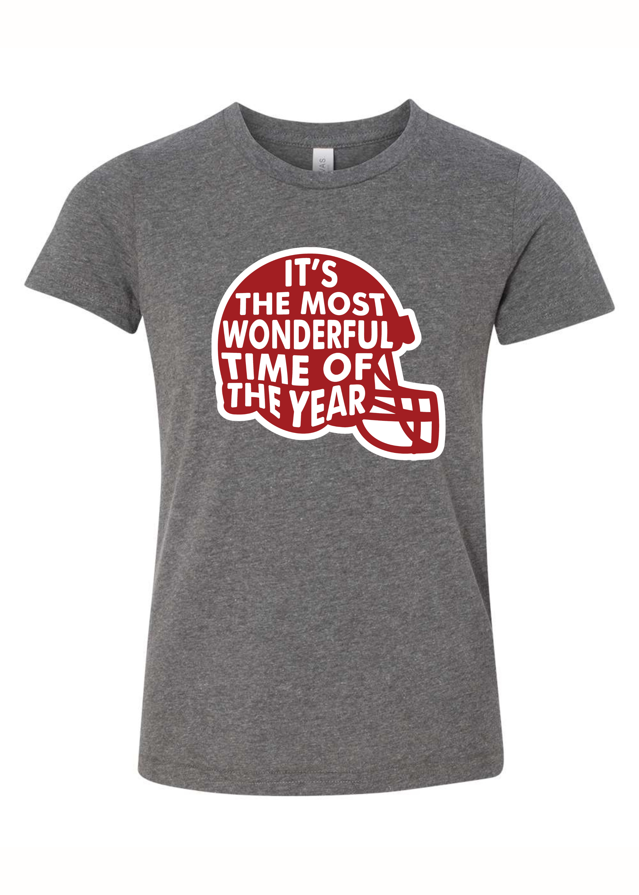 Alabama Most Wonderful Time Helmet | Kids Tee-Youth - Tops - Tees-Sister Shirts-Sister Shirts, Cute & Custom Tees for Mama & Littles in Trussville, Alabama.