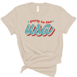 Party in the USA | Adult Tee-Adult Tee-Sister Shirts-Sister Shirts, Cute & Custom Tees for Mama & Littles in Trussville, Alabama.