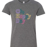 Oh Happy Day | Kids Tee-Youth - Tops - Tees-Sister Shirts-Sister Shirts, Cute & Custom Tees for Mama & Littles in Trussville, Alabama.