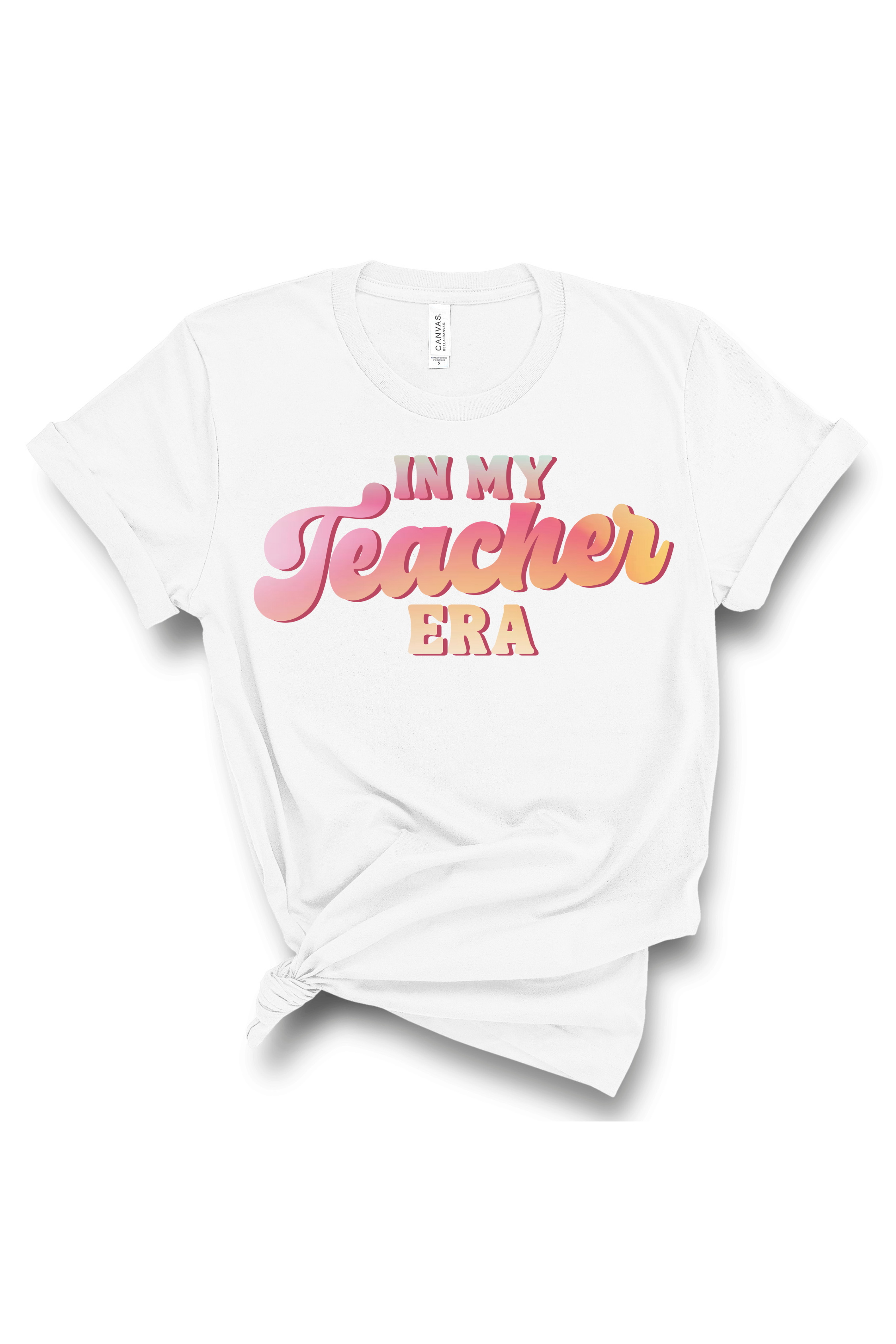 Teacher Era | Adult Tee-Womens - Tops - Tees-Sister Shirts-Sister Shirts, Cute & Custom Tees for Mama & Littles in Trussville, Alabama.
