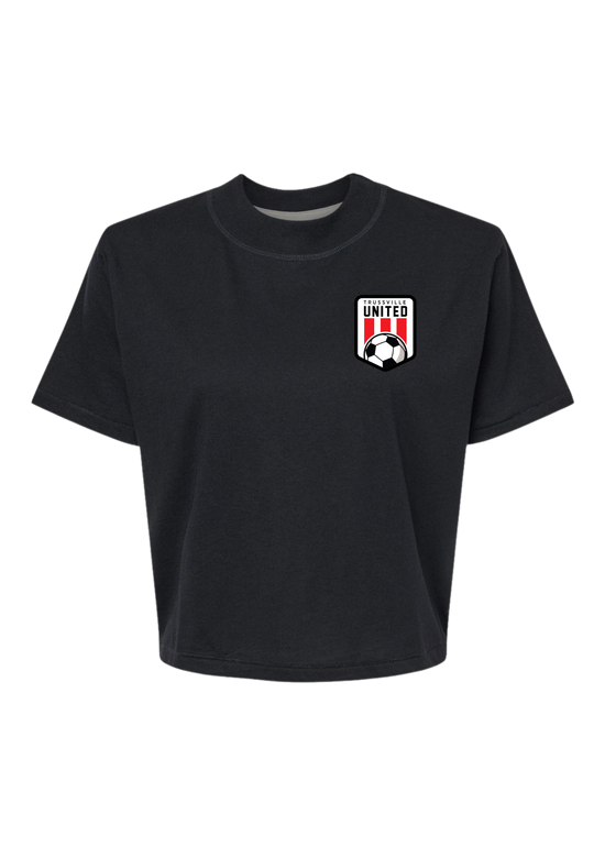 Trussville United | Mom Crop Tee-Adult Tee-Sister Shirts-Sister Shirts, Cute & Custom Tees for Mama & Littles in Trussville, Alabama.