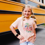 Customizable Floral Apple | Kids Tee-Youth - Tops - Tees-Sister Shirts-Sister Shirts, Cute & Custom Tees for Mama & Littles in Trussville, Alabama.