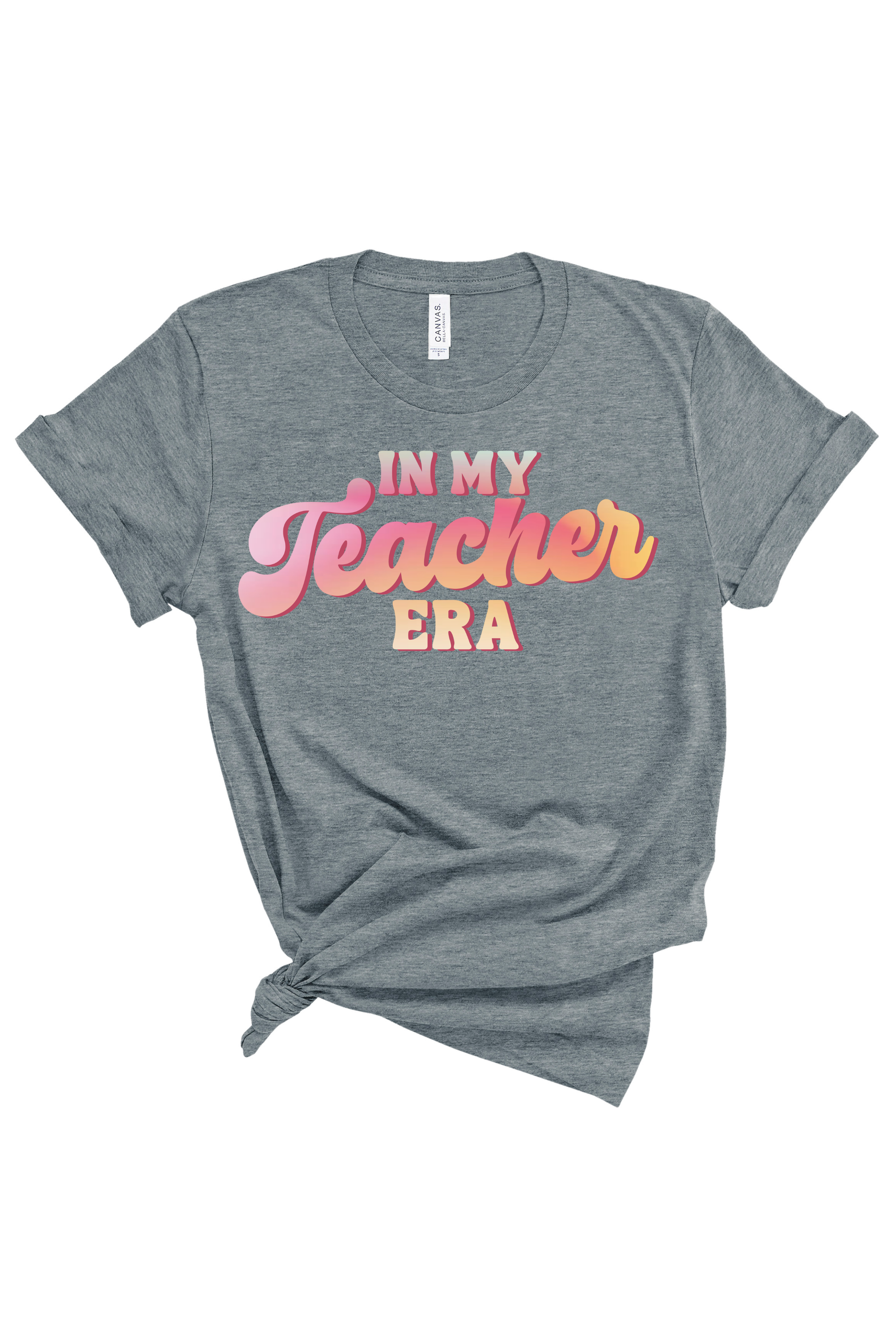 Teacher Era | Adult Tee-Womens - Tops - Tees-Sister Shirts-Sister Shirts, Cute & Custom Tees for Mama & Littles in Trussville, Alabama.