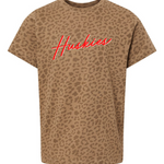 Cheetah Bayshore Huskies | Kids Tee | RTS-Kids Tees-Sister Shirts-Sister Shirts, Cute & Custom Tees for Mama & Littles in Trussville, Alabama.