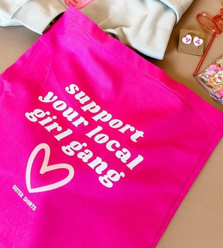 Sister Shirts Canvas Tote-Women - Bags - Totes-Sister Shirts-Sister Shirts, Cute & Custom Tees for Mama & Littles in Trussville, Alabama.