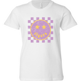 Springville Tigers Happy Checkered | Kids Tee-Youth - Tops - Tees-Sister Shirts-Sister Shirts, Cute & Custom Tees for Mama & Littles in Trussville, Alabama.