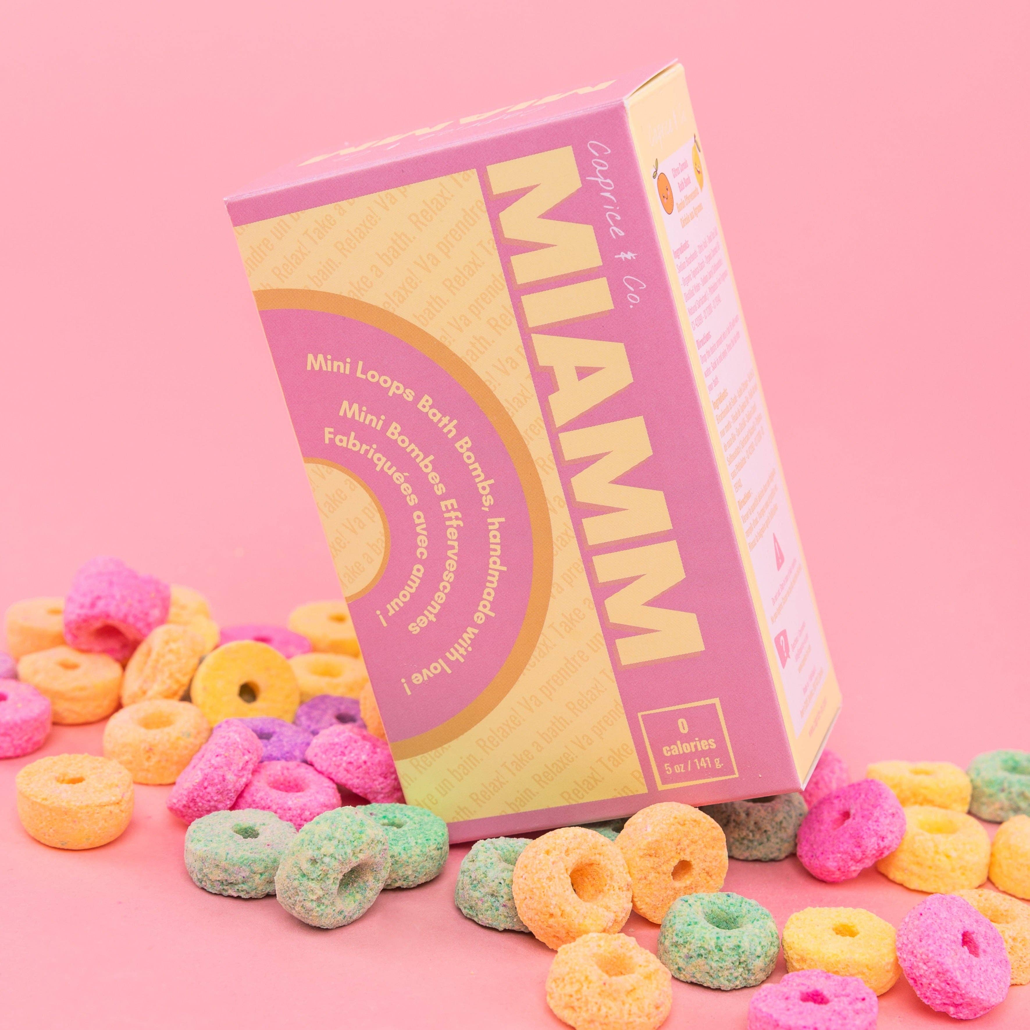 Miamm Mini Bath Bombs | Sweet Citrus Cereal Scent-Beauty - Bath-Caprice & Co-Sister Shirts, Cute & Custom Tees for Mama & Littles in Trussville, Alabama.