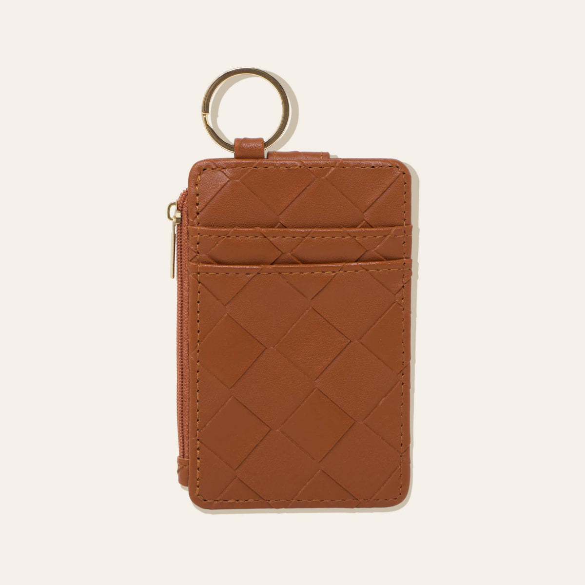 Woven Keychain Wallet  Cognac – Sister Shirts