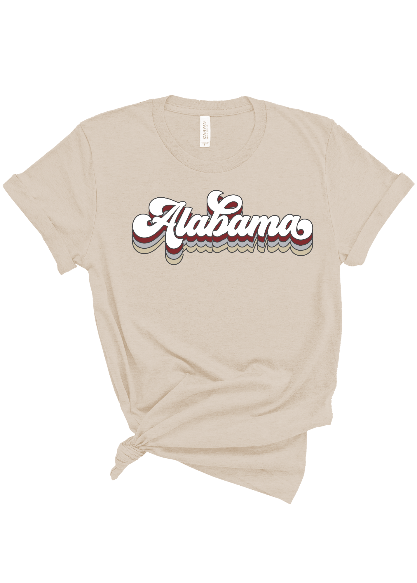 Groovy Alabama | Adult Tee-Womens - Tops - Tees-Sister Shirts-Sister Shirts, Cute & Custom Tees for Mama & Littles in Trussville, Alabama.