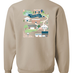 Trussville City Landmarks | Adult Crewneck-Women - Tops - Crewnecks-Sister Shirts-Sister Shirts, Cute & Custom Tees for Mama & Littles in Trussville, Alabama.