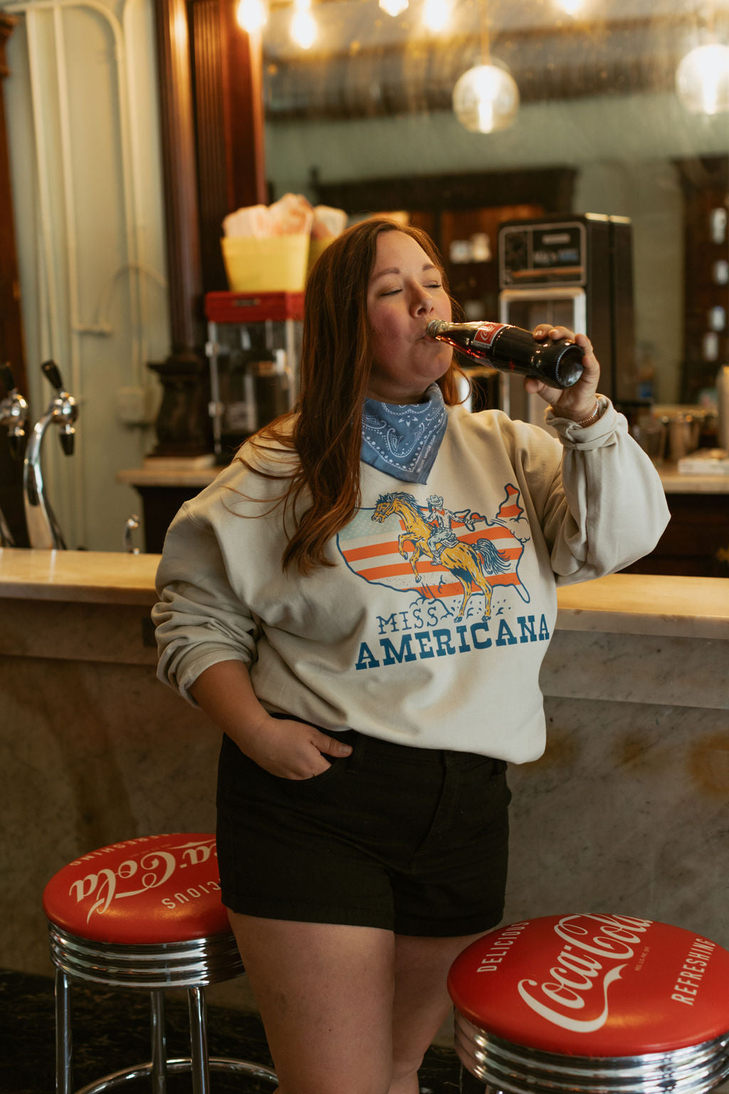 Miss Americana | Adult Pullover | RTS-Sister Shirts-Sister Shirts, Cute & Custom Tees for Mama & Littles in Trussville, Alabama.