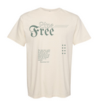 Live Free | Garment Dyed Adult Tee-Sister Shirts-Sister Shirts, Cute & Custom Tees for Mama & Littles in Trussville, Alabama.