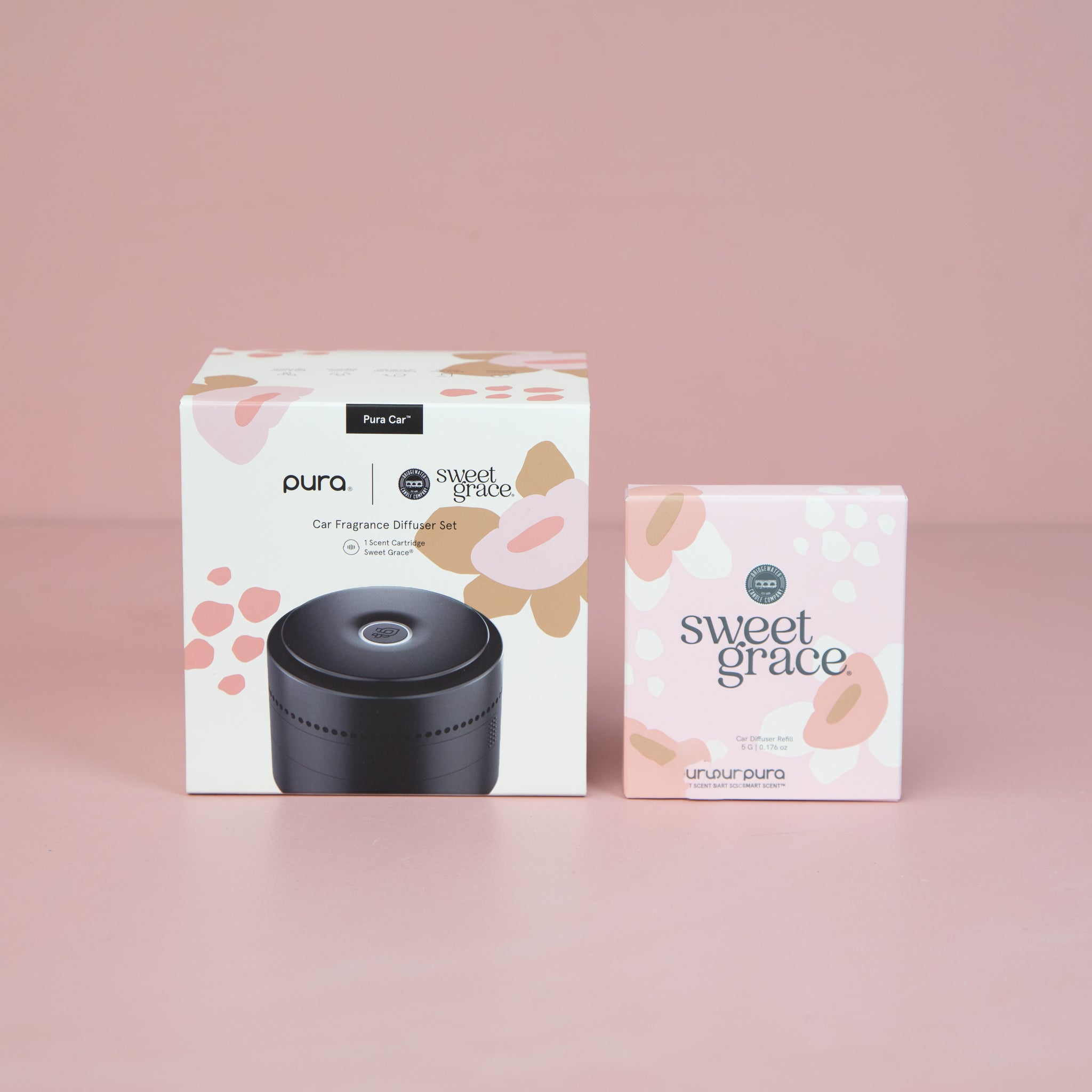 Sweet Grace | Pura Car Diffuser Set-Home - Fragrance - Oils & Diffusers-Pura-Sister Shirts, Cute & Custom Tees for Mama & Littles in Trussville, Alabama.