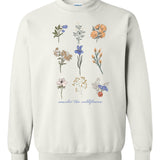 Consider The Wildflowers | Adult Crewneck-Women - Tops - Crewnecks-Sister Shirts-Sister Shirts, Cute & Custom Tees for Mama & Littles in Trussville, Alabama.