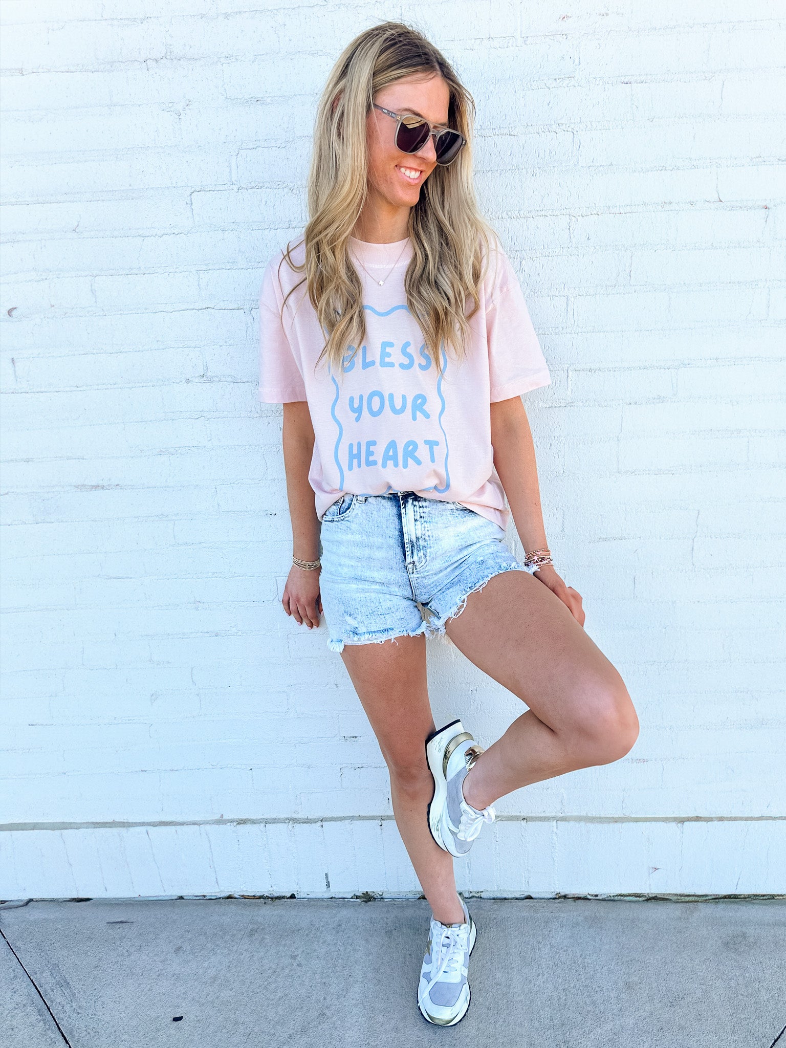 Bless Your Heart | Relaxed Tee-Womens - Tops - Tees-Sister Shirts-Sister Shirts, Cute & Custom Tees for Mama & Littles in Trussville, Alabama.