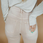 90s Vintage Super High Rise Crop Flare Jeans-Women - Bottoms - Pants-Vervet-Sister Shirts, Cute & Custom Tees for Mama & Littles in Trussville, Alabama.