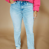 High Rise Seamless Bootcut Jeans-Women - Bottoms - Pants-Vervet-Sister Shirts, Cute & Custom Tees for Mama & Littles in Trussville, Alabama.