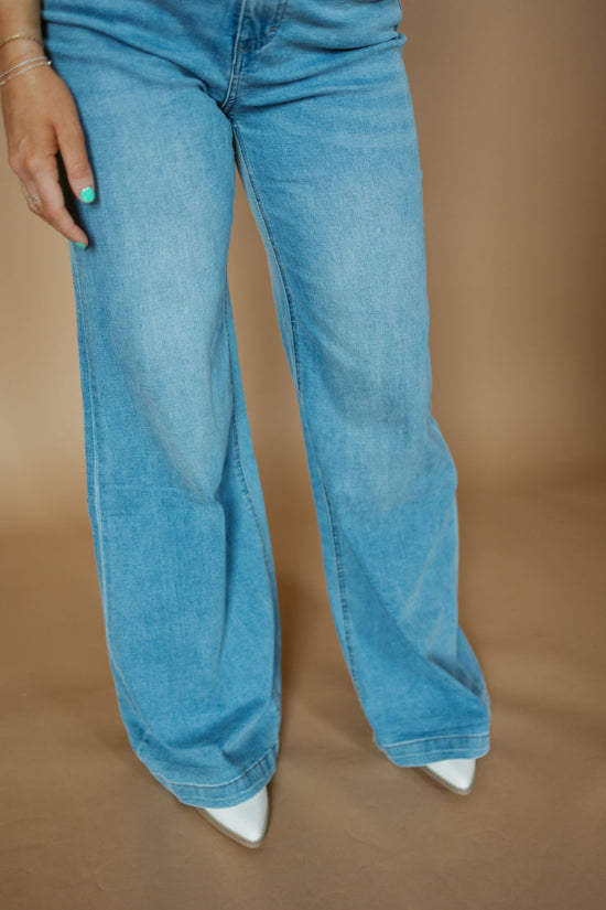 Benny Wide Leg Pants-Jeans-By Together-Sister Shirts, Cute & Custom Tees for Mama & Littles in Trussville, Alabama.