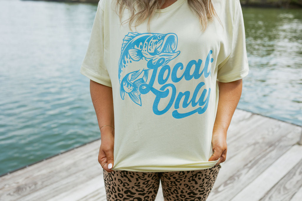 Locals Only | Adult Tee-Womens - Tops - Tees-Sister Shirts-Sister Shirts, Cute & Custom Tees for Mama & Littles in Trussville, Alabama.