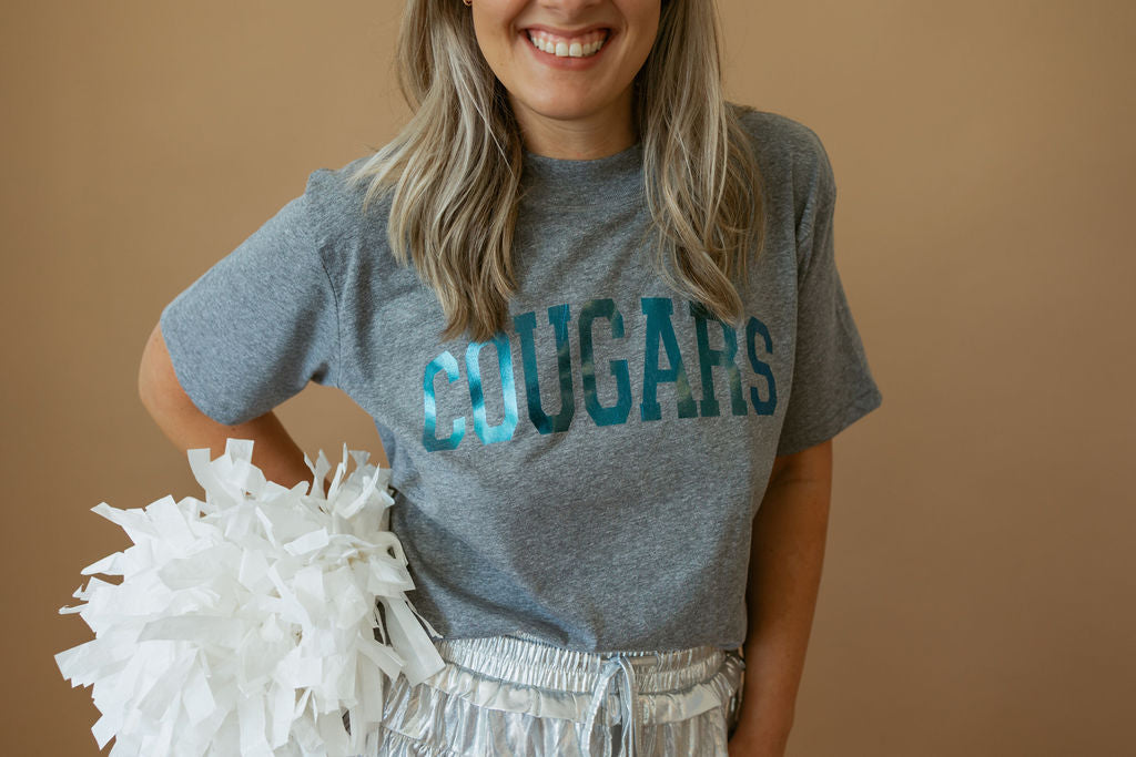 Customizable Foil | Mom Crop Tee-Womens - Tops - Tees-Sister Shirts-Sister Shirts, Cute & Custom Tees for Mama & Littles in Trussville, Alabama.