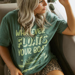 Whatever Floats Your Boat | Adult Tee-Womens - Tops - Tees-Sister Shirts-Sister Shirts, Cute & Custom Tees for Mama & Littles in Trussville, Alabama.