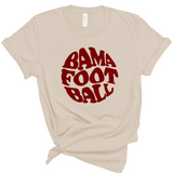 Bama Circle Football | Adult Tee-Womens - Tops - Tees-Sister Shirts-Sister Shirts, Cute & Custom Tees for Mama & Littles in Trussville, Alabama.