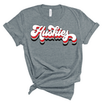 Groovy Huskies | Adult Tee-Womens - Tops - Tees-Sister Shirts-Sister Shirts, Cute & Custom Tees for Mama & Littles in Trussville, Alabama.