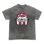 Alabama Distressed Lips | Kids Mineral Wash Tee-Youth - Tops - Tees-Sister Shirts-Sister Shirts, Cute & Custom Tees for Mama & Littles in Trussville, Alabama.