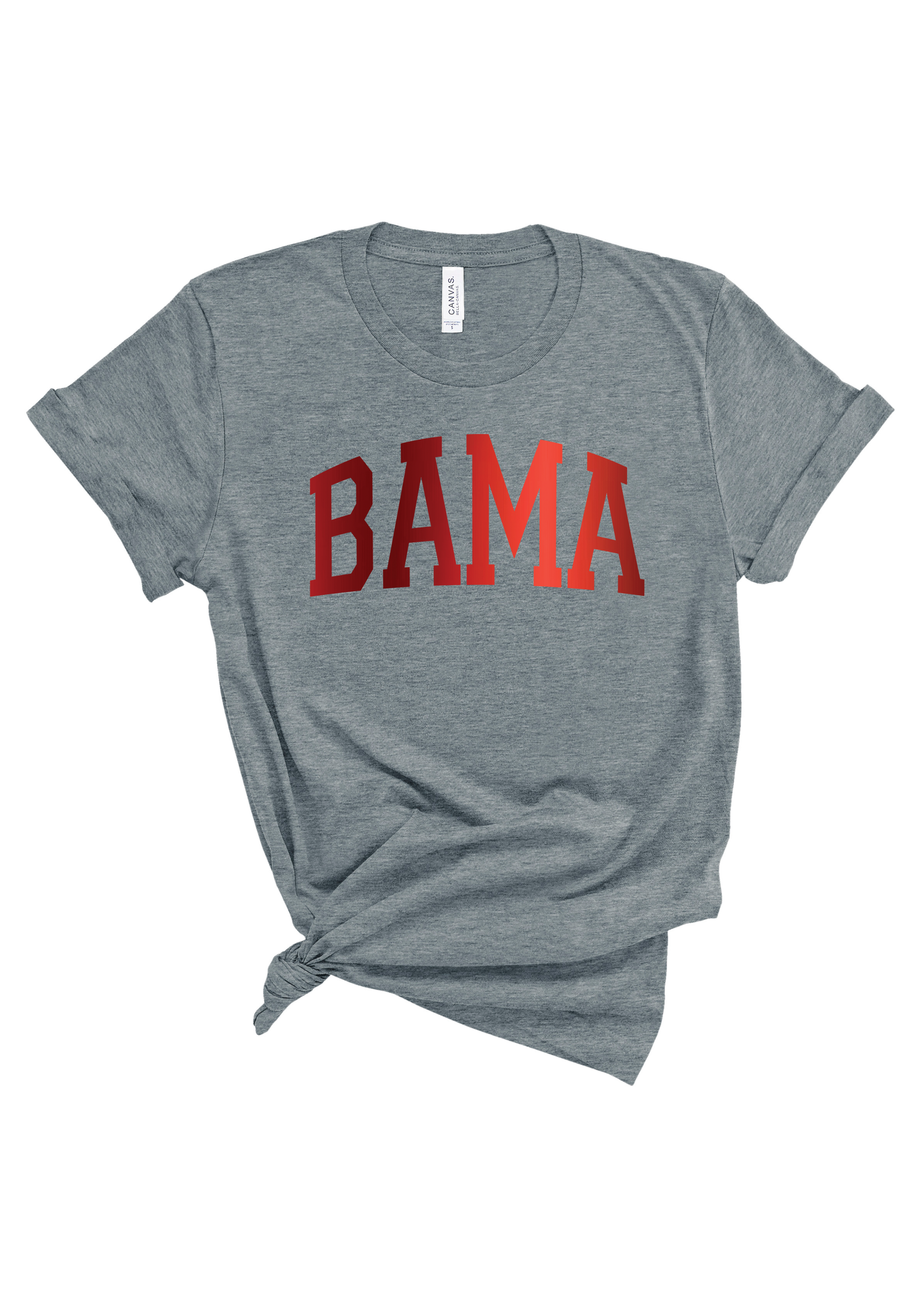 Bama Foil | Adult Tee-Womens - Tops - Tees-Sister Shirts-Sister Shirts, Cute & Custom Tees for Mama & Littles in Trussville, Alabama.