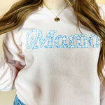 Floral Mama | Adult Crewneck-Women - Tops - Crewnecks-Sister Shirts-Sister Shirts, Cute & Custom Tees for Mama & Littles in Trussville, Alabama.