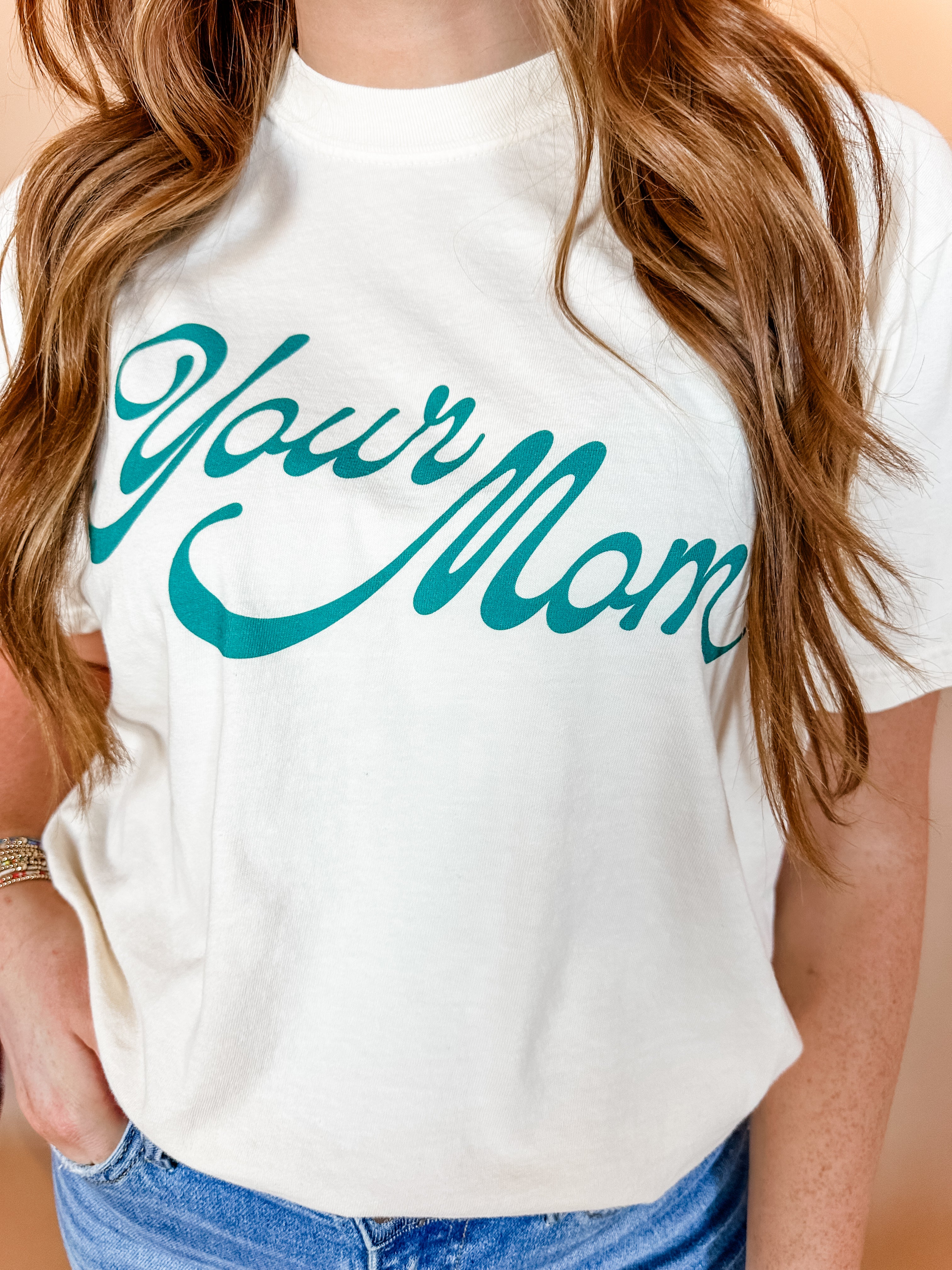 Your Mom | Adult Tee-Womens - Tops - Tees-Sister Shirts-Sister Shirts, Cute & Custom Tees for Mama & Littles in Trussville, Alabama.