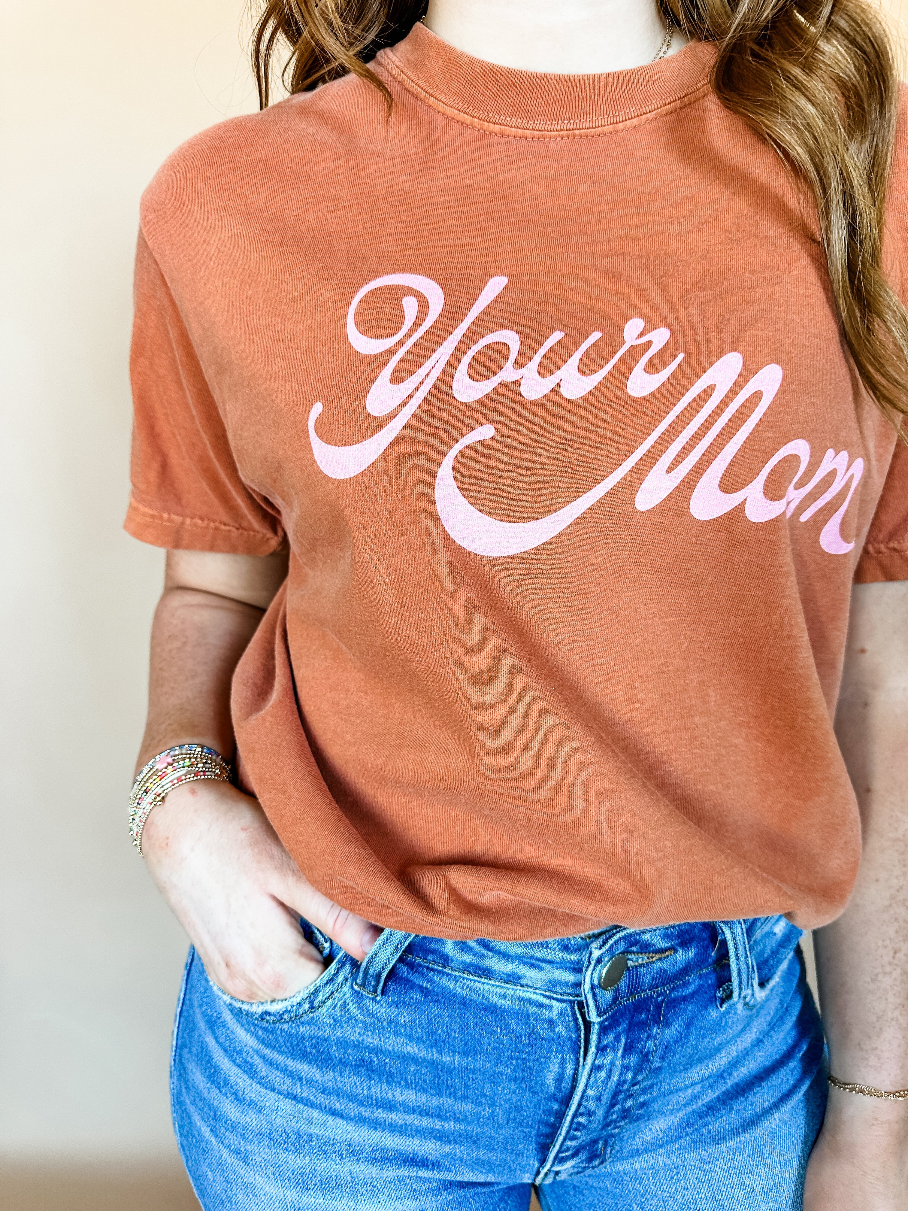Your Mom | Adult Tee | RTS-Adult Tee-Sister Shirts-Sister Shirts, Cute & Custom Tees for Mama & Littles in Trussville, Alabama.