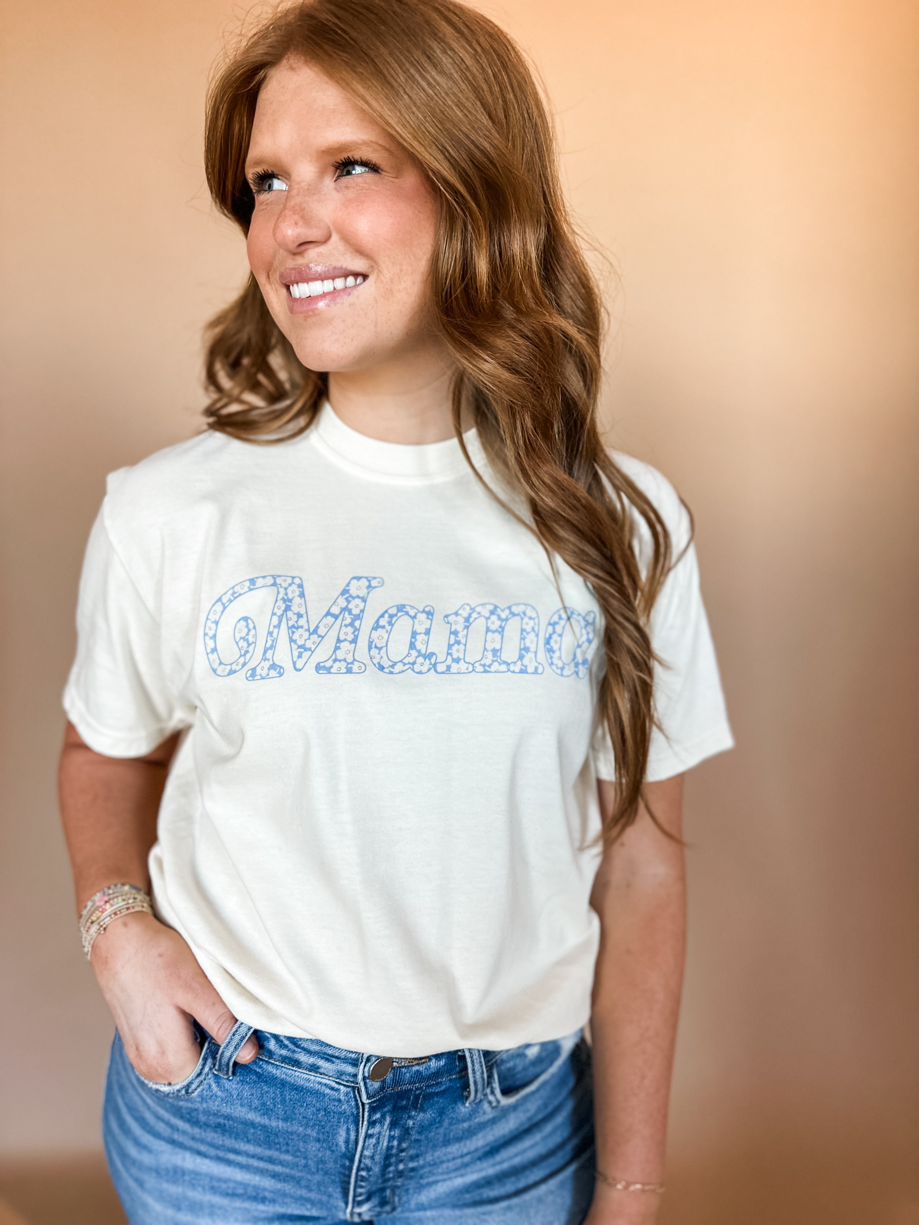 Floral Mama | Adult Tee-Womens - Tops - Tees-Sister Shirts-Sister Shirts, Cute & Custom Tees for Mama & Littles in Trussville, Alabama.