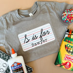 Name Paper | Kids Tee-Youth - Tops - Tees-Sister Shirts-Sister Shirts, Cute & Custom Tees for Mama & Littles in Trussville, Alabama.