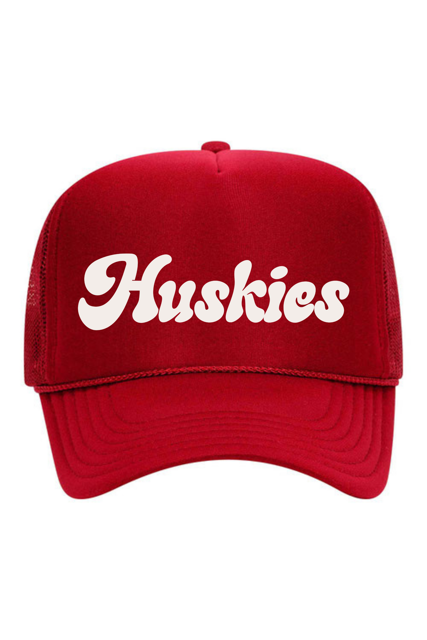 Huskies | Youth + Adult Trucker Hat-Hats-Sister Shirts-Sister Shirts, Cute & Custom Tees for Mama & Littles in Trussville, Alabama.