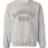 Baseball Mom | Adult Crewneck-Women - Tops - Crewnecks-Sister Shirts-Sister Shirts, Cute & Custom Tees for Mama & Littles in Trussville, Alabama.