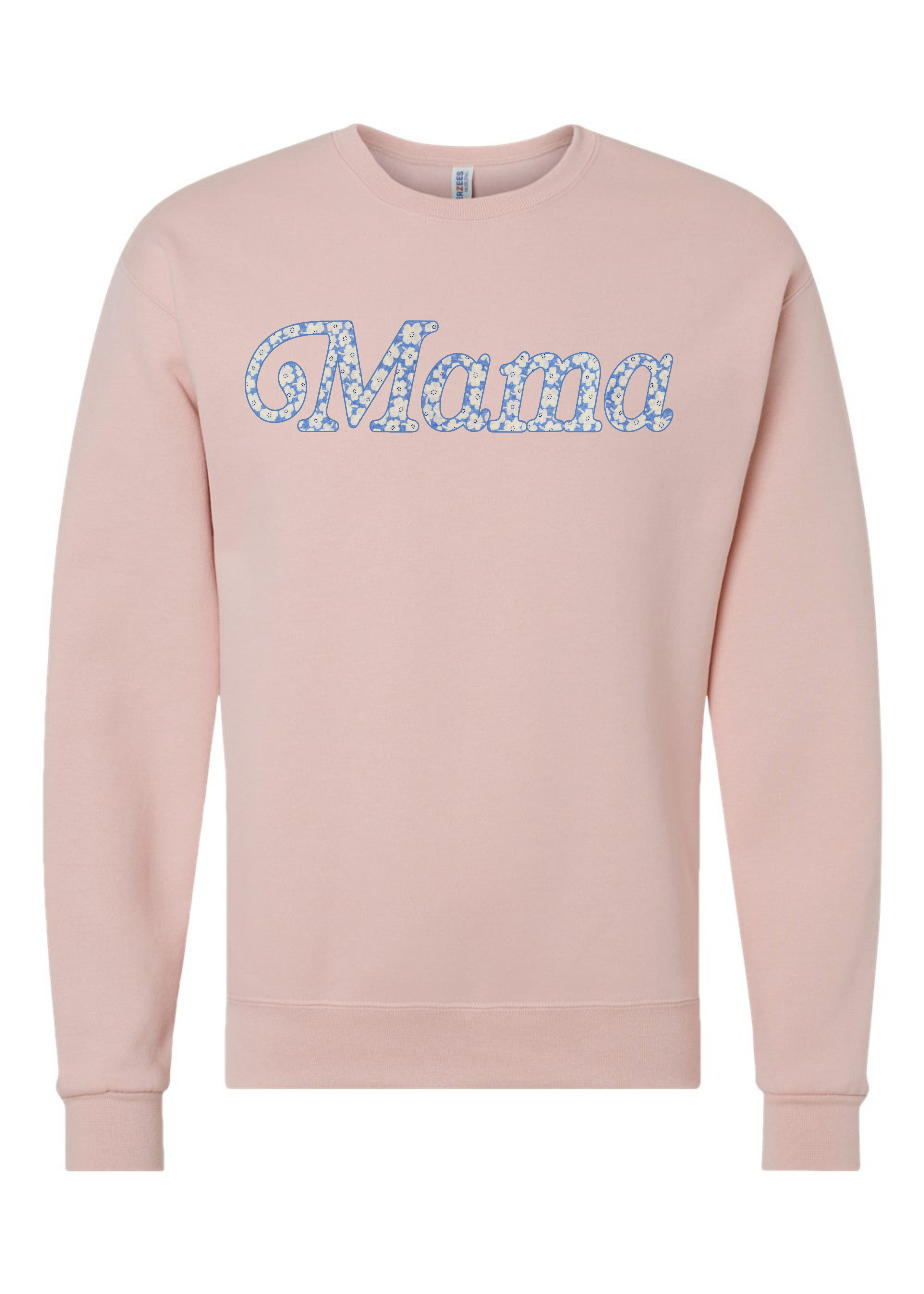 Floral Mama | Adult Crewneck-Women - Tops - Crewnecks-Sister Shirts-Sister Shirts, Cute & Custom Tees for Mama & Littles in Trussville, Alabama.