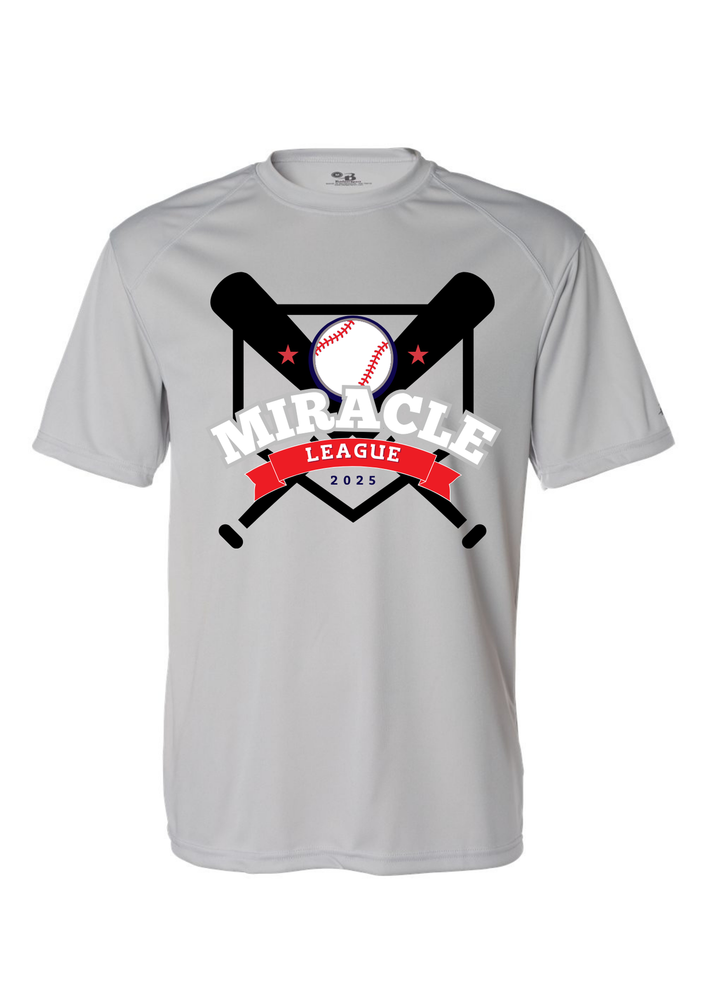 Miracle League Baseball | Performance Tee-Mens - Tops - Tees-Sister Shirts-Sister Shirts, Cute & Custom Tees for Mama & Littles in Trussville, Alabama.