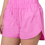 Elastic Waist Active Wear Shorts | Bright Mauve-women - bottoms - shorts-zenana-Sister Shirts, Cute & Custom Tees for Mama & Littles in Trussville, Alabama.