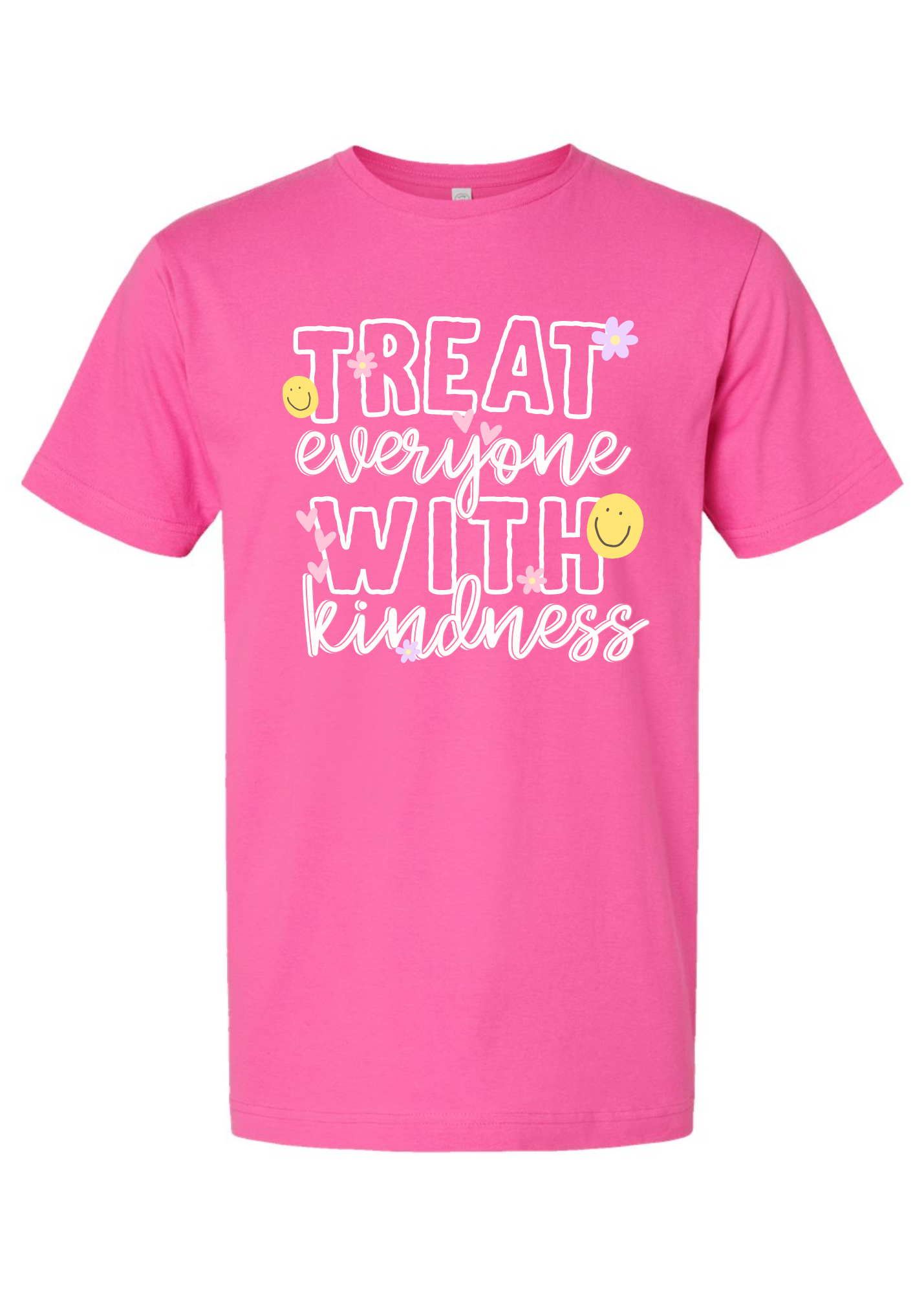 Treat Everyone With Kindness | Adult Tee-Womens - Tops - Tees-Sister Shirts-Sister Shirts, Cute & Custom Tees for Mama & Littles in Trussville, Alabama.