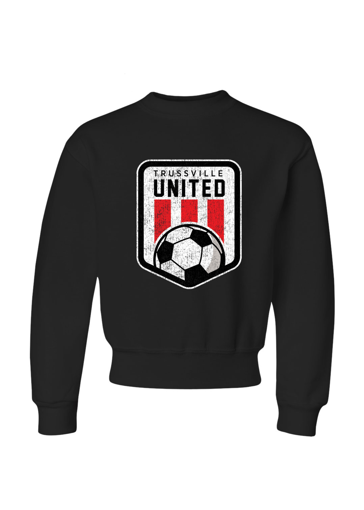 Trussville United Distressed | Kids Crewneck-Kids Crewneck-Sister Shirts-Sister Shirts, Cute & Custom Tees for Mama & Littles in Trussville, Alabama.