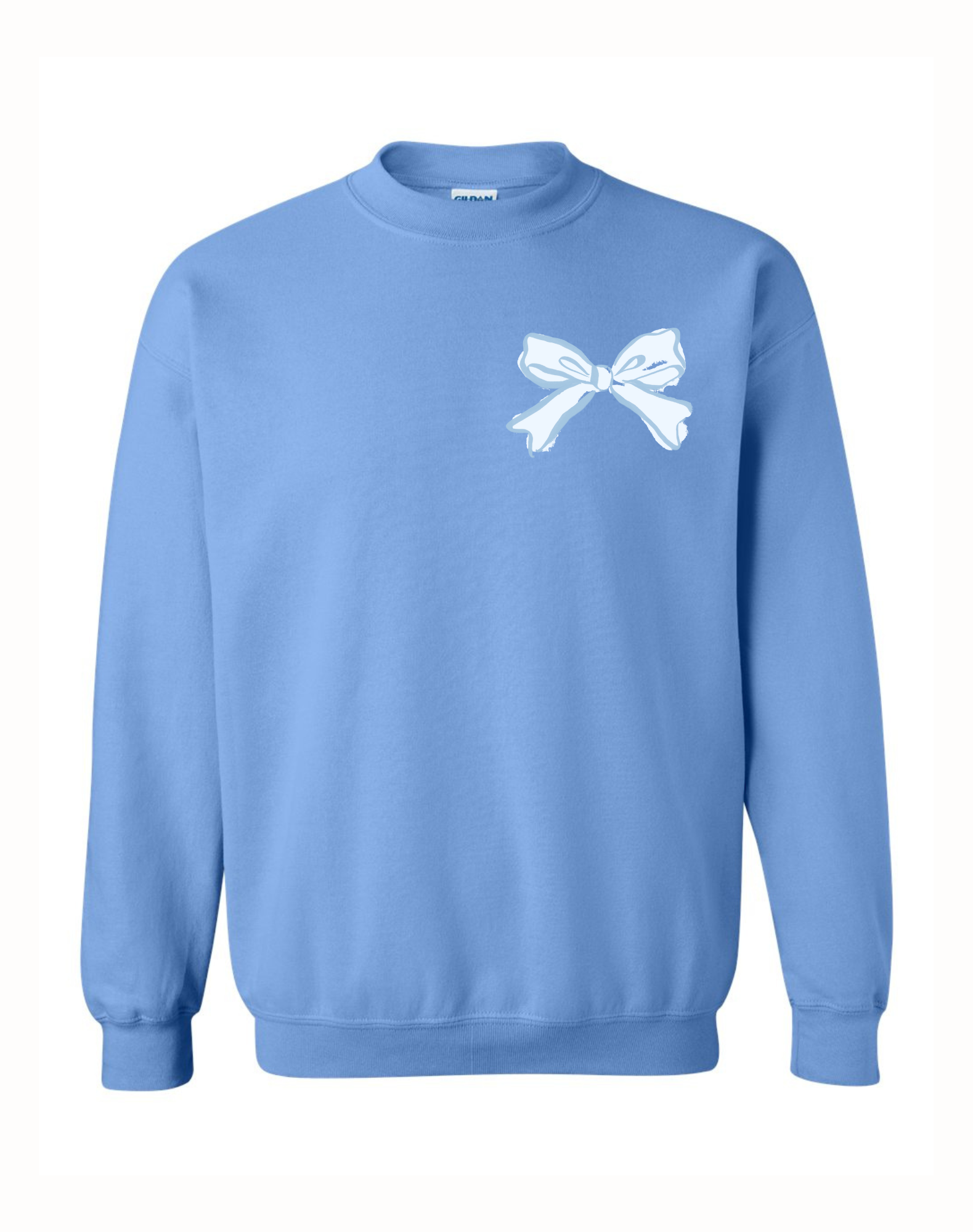 All Glory to God Bow | Adult Crewneck-Women - Tops - Crewnecks-Sister Shirts-Sister Shirts, Cute & Custom Tees for Mama & Littles in Trussville, Alabama.