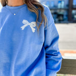 All Glory to God Bow | Adult Crewneck-Women - Tops - Crewnecks-Sister Shirts-Sister Shirts, Cute & Custom Tees for Mama & Littles in Trussville, Alabama.
