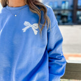 All Glory to God Bow | Adult Crewneck-Women - Tops - Crewnecks-Sister Shirts-Sister Shirts, Cute & Custom Tees for Mama & Littles in Trussville, Alabama.