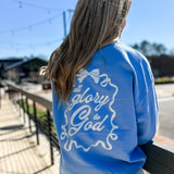 All Glory to God Bow | Adult Crewneck-Women - Tops - Crewnecks-Sister Shirts-Sister Shirts, Cute & Custom Tees for Mama & Littles in Trussville, Alabama.