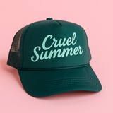 Cruel Summer | Adult Trucker-Women - Accessories - Hats-Sister Shirts-Sister Shirts, Cute & Custom Tees for Mama & Littles in Trussville, Alabama.