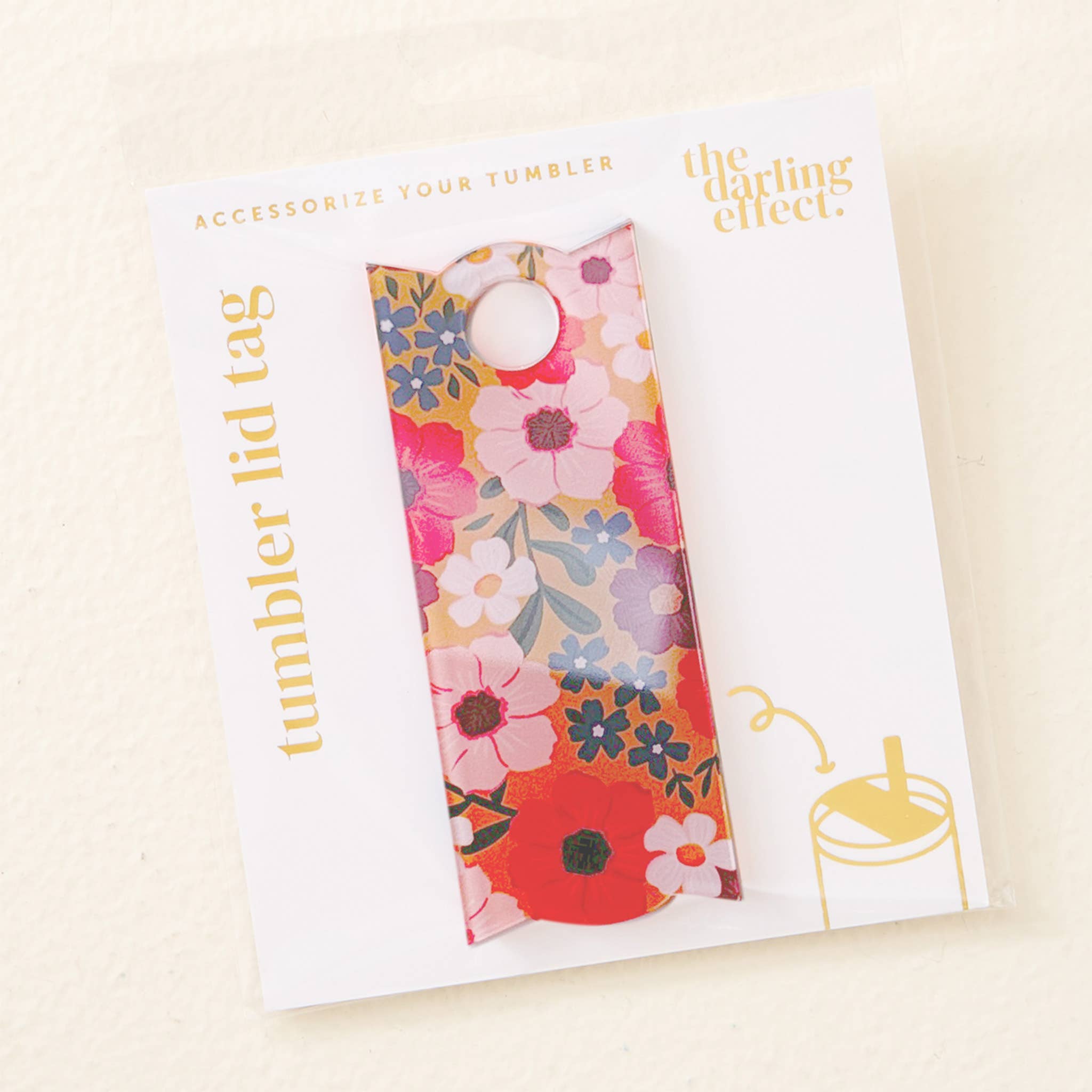 Tumbler Lid Tag | Wild About You-Home - Drinkware-The Darling Effect-Sister Shirts, Cute & Custom Tees for Mama & Littles in Trussville, Alabama.